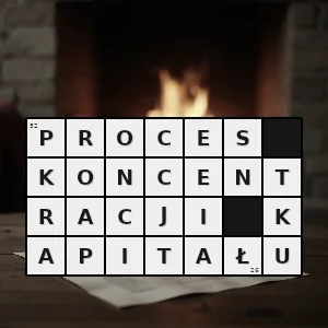 Hasło krzyżówkowe zwiększanie wartości finansowej technologicznej i towarowej spółki poprzez połączenie z inną spółką lub innymi spółkami - proces koncentracji kapitału – rozwiązanie, synonimy, podpowiedzi i definicje krzyżówkowe